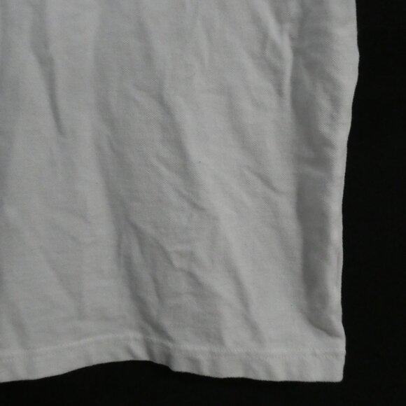 OLD NAVY | large (10-12) regular | Classic White Short Sleeve Polo Shirt - Picture 7 of 12